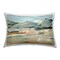 Neutral Hued Mountains Outdoor Printed Pillow Design by Ethan Harper, 14 x 7 x 20
